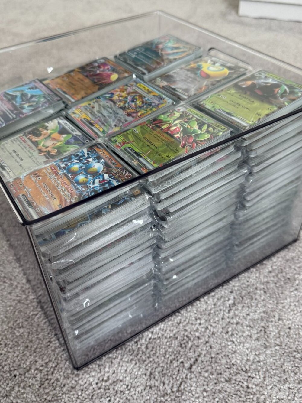 Japanese Pokemon Bulk Lot 480 Cards! 32 Holo/Reverse Holos + 16 Ex Cards